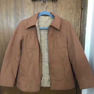 Vintage Lightweight Durable Dusty Rose Coat